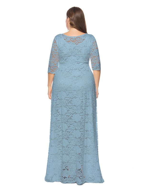 Women's new elegant lace dress - ElegantAlpha