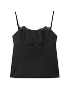 Women's slim fit satin camisole - ElegantAlpha