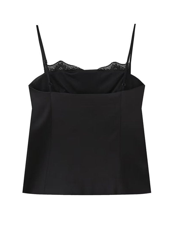 Women's slim fit satin camisole - ElegantAlpha