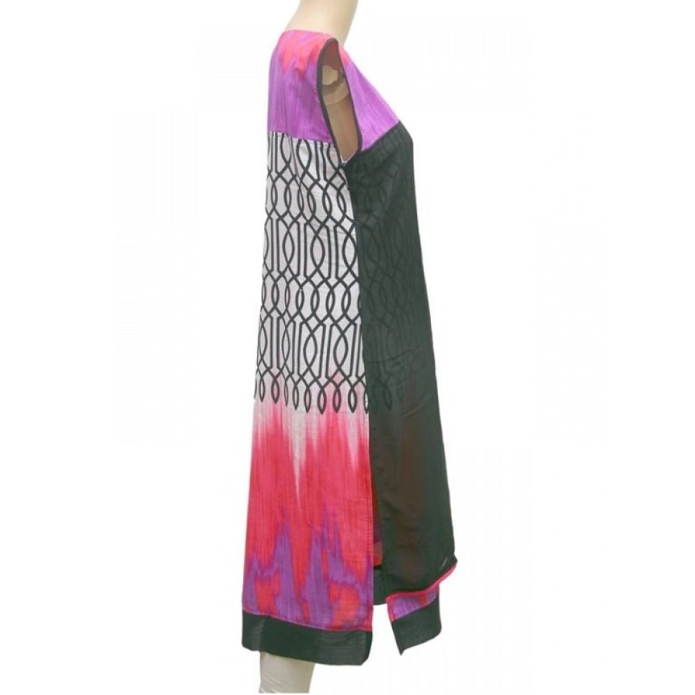 Women's Synthetic Kurtis (Multi Color, M) - ElegantAlpha