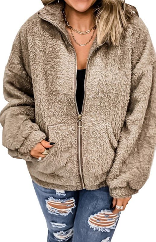 Woolen Cardigan Coat - ElegantAlpha®