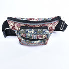 Elephant Print Cotton Bum Bag Fanny Pack Waist Travel Bag - ElegantAlpha®