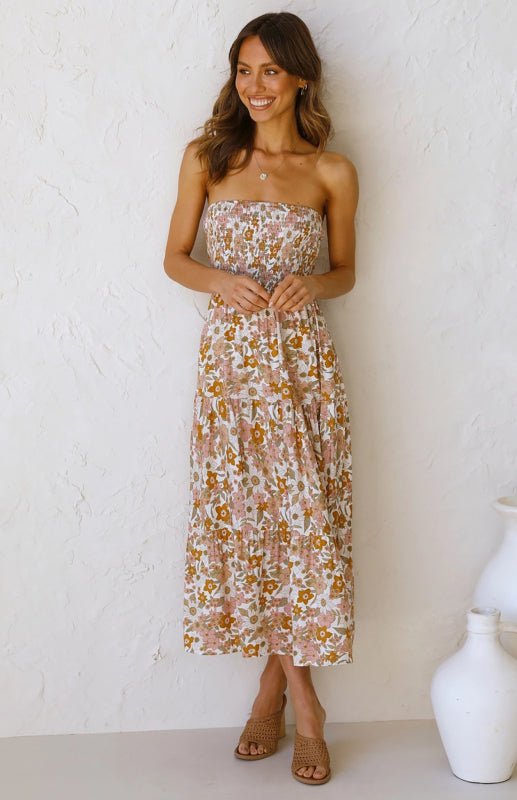 Floral Boho Maxi Dress - ElegantAlpha®