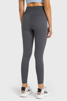 High Waist Ankle-Length Yoga Leggings - ElegantAlpha®