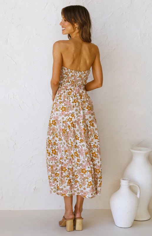 Floral Boho Maxi Dress - ElegantAlpha®