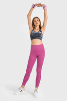 High Waist Ankle-Length Yoga Leggings - ElegantAlpha®