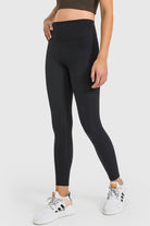 High Waist Ankle-Length Yoga Leggings - ElegantAlpha®