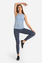 High Waist Ankle-Length Yoga Leggings - ElegantAlpha®