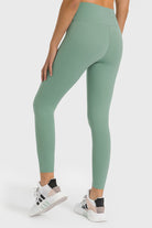 High Waist Ankle-Length Yoga Leggings - ElegantAlpha®