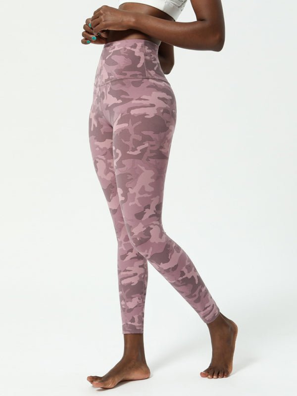 European and American camouflage yoga pants - ElegantAlpha®