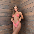 Ruched Triangle Bikini Suit - ElegantAlpha®