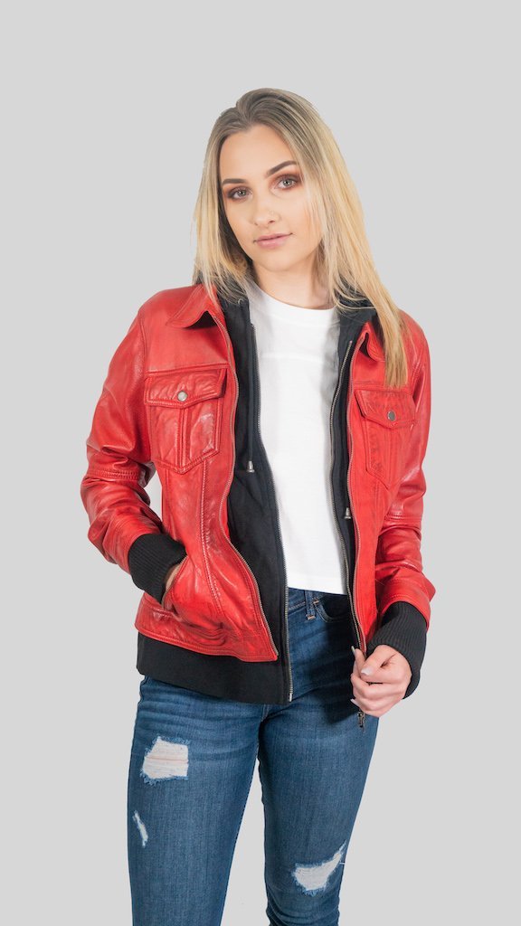 ElegantAlpha Hot Leather Jacket - ElegantAlpha®