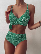 Polka Dot Print Bikini Set - ElegantAlpha®