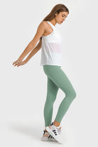 High Waist Ankle-Length Yoga Leggings - ElegantAlpha®