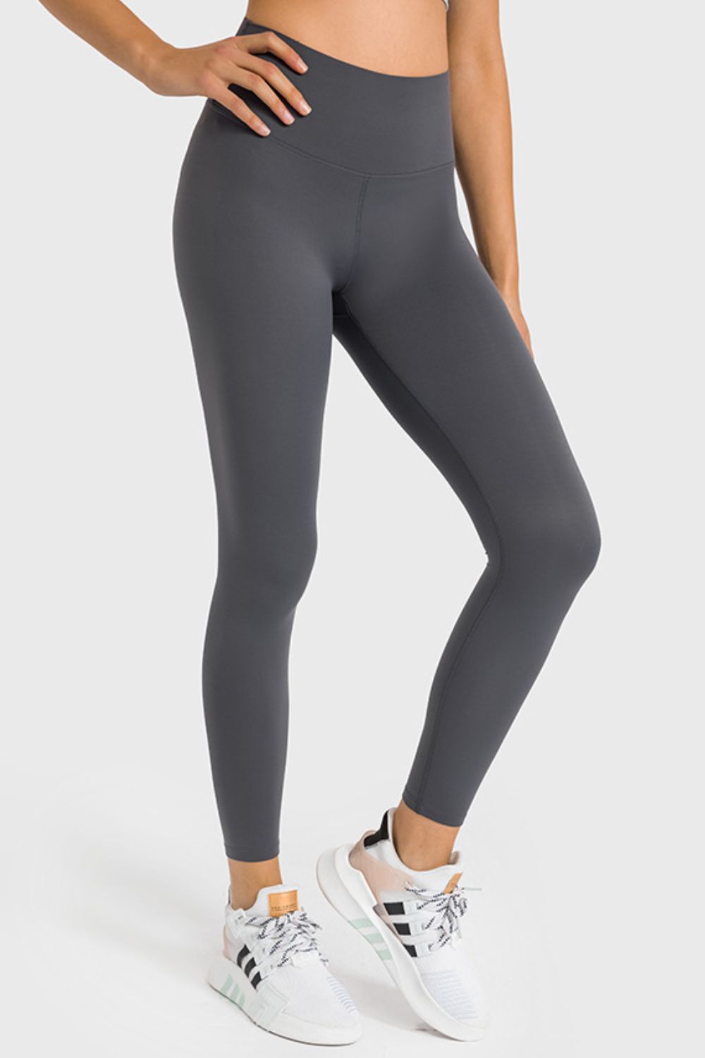 High Waist Ankle-Length Yoga Leggings - ElegantAlpha®