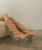 Ainsley - Embroidered Cowboy Boot - ElegantAlpha®