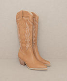 Ainsley - Embroidered Cowboy Boot - ElegantAlpha®