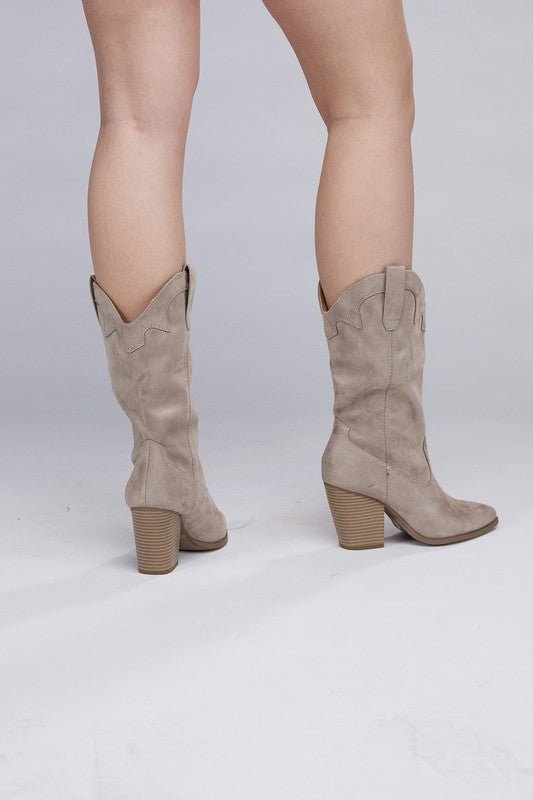 Akito Knee High Heel Boots - ElegantAlpha®