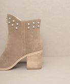 Alofi - Studded Collar Booties - ElegantAlpha®