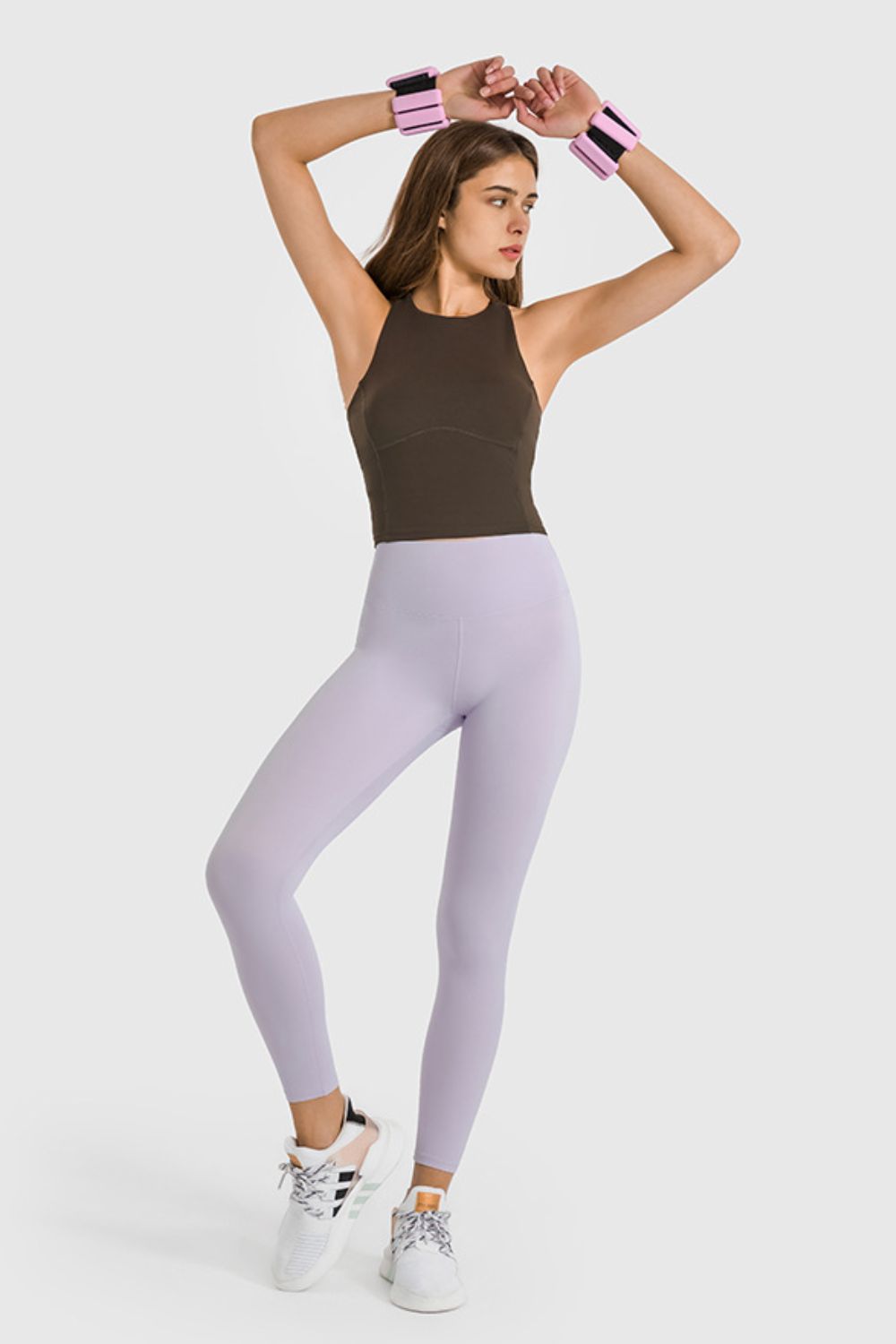 High Waist Ankle-Length Yoga Leggings - ElegantAlpha®