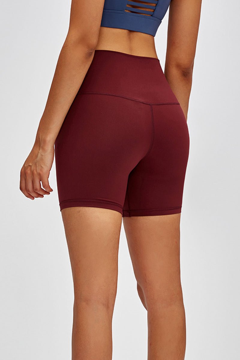 High Waist Training Shorts - ElegantAlpha®