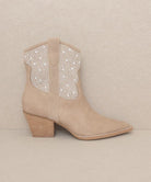 Cannes - Pearl Studded Western Boots - ElegantAlpha®