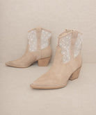 Cannes - Pearl Studded Western Boots - ElegantAlpha®