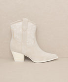 Cannes - Pearl Studded Western Boots - ElegantAlpha®