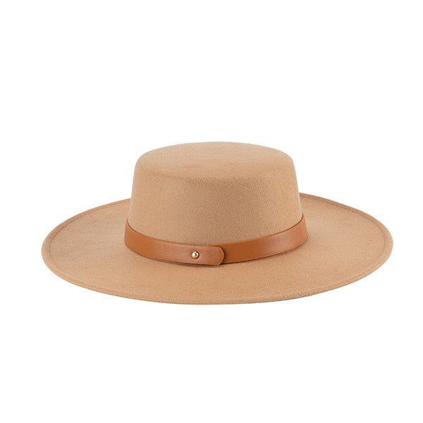 CLASSIC LEATHER BAND HAT - ElegantAlpha®