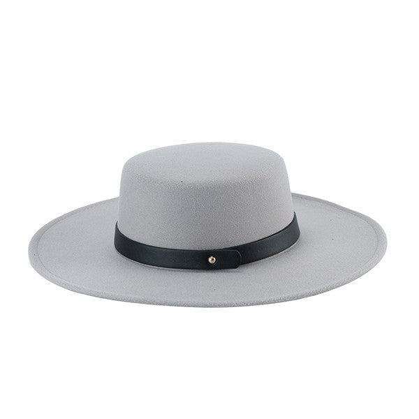 CLASSIC LEATHER BAND HAT - ElegantAlpha®