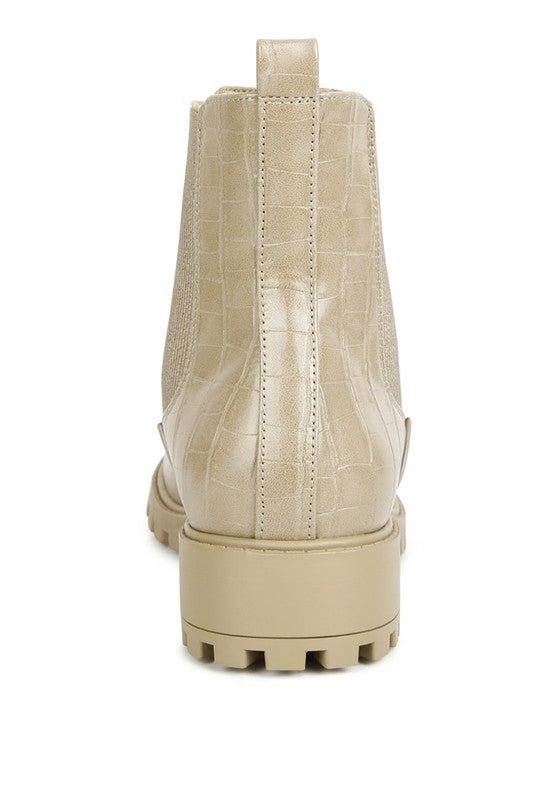 Croc Back Boots - ElegantAlpha®