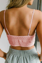 Lined V Neck Lace Bralette - ElegantAlpha®