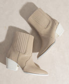 Dawn - Paneled Western Bootie - ElegantAlpha®