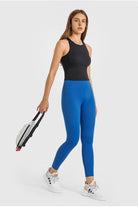 High Waist Ankle-Length Yoga Leggings - ElegantAlpha®