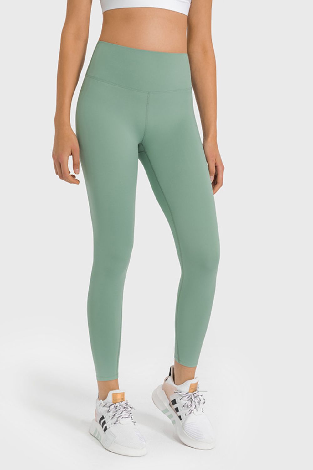 High Waist Ankle-Length Yoga Leggings - ElegantAlpha®