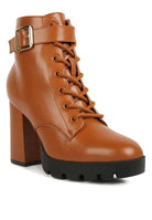 Faux Lace Up Boots - ElegantAlpha®