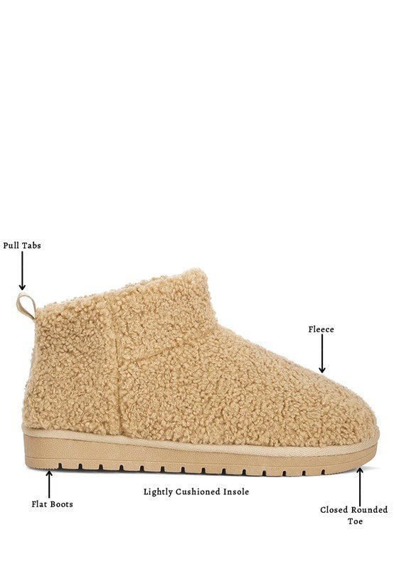 Fleece Exterior Fluffy Boots - ElegantAlpha®