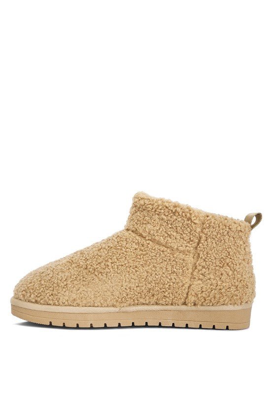 Fleece Exterior Fluffy Boots - ElegantAlpha®