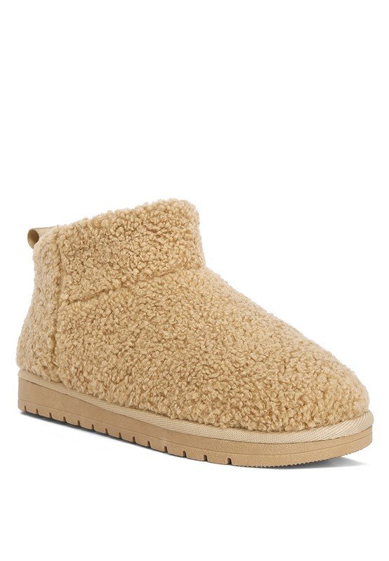 Fleece Exterior Fluffy Boots - ElegantAlpha®