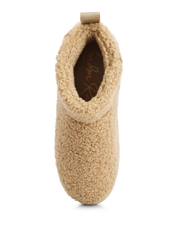 Fleece Exterior Fluffy Boots - ElegantAlpha®