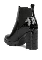 Foxy Faux Croc Boots - ElegantAlpha®