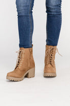 Fuzzy Combat Boots - ElegantAlpha®