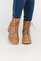 Fuzzy Combat Boots - ElegantAlpha®