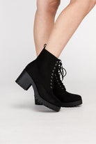 Fuzzy Combat Boots - ElegantAlpha®