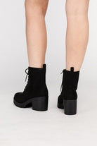 Fuzzy Combat Boots - ElegantAlpha®