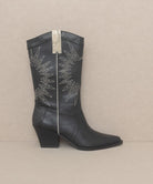 Halle - Paneled Cowboy Boots - ElegantAlpha®