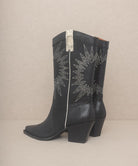 Halle - Paneled Cowboy Boots - ElegantAlpha®