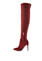 High Heel Knitted Long Boots - ElegantAlpha®