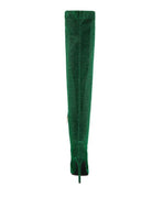 High Heel Knitted Long Boots - ElegantAlpha®