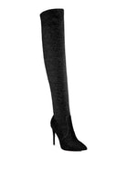 High Heel Knitted Long Boots - ElegantAlpha®